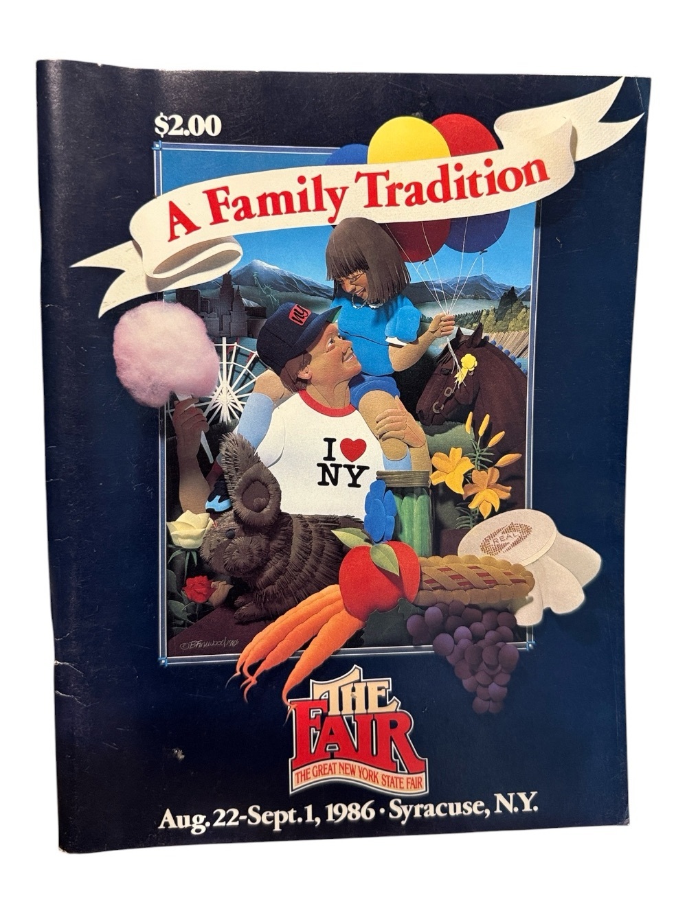 1986 New York State Fair Program Magazine